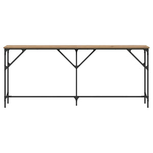 Τραπέζι κονσόλας artisan δρυς 180 x 23 x 75 cm - Pakobazaar