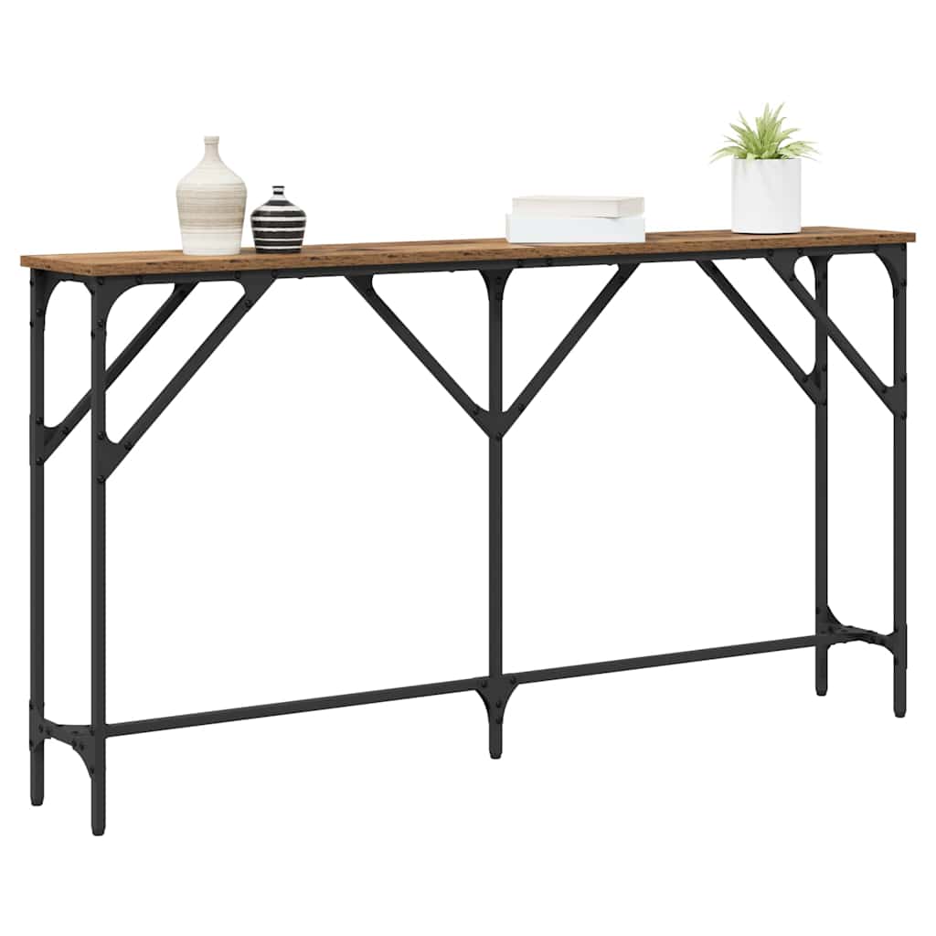 Τραπέζι κονσόλας Παλιό Ξύλο 140 x 23 x 75 cm - Pakobazaar