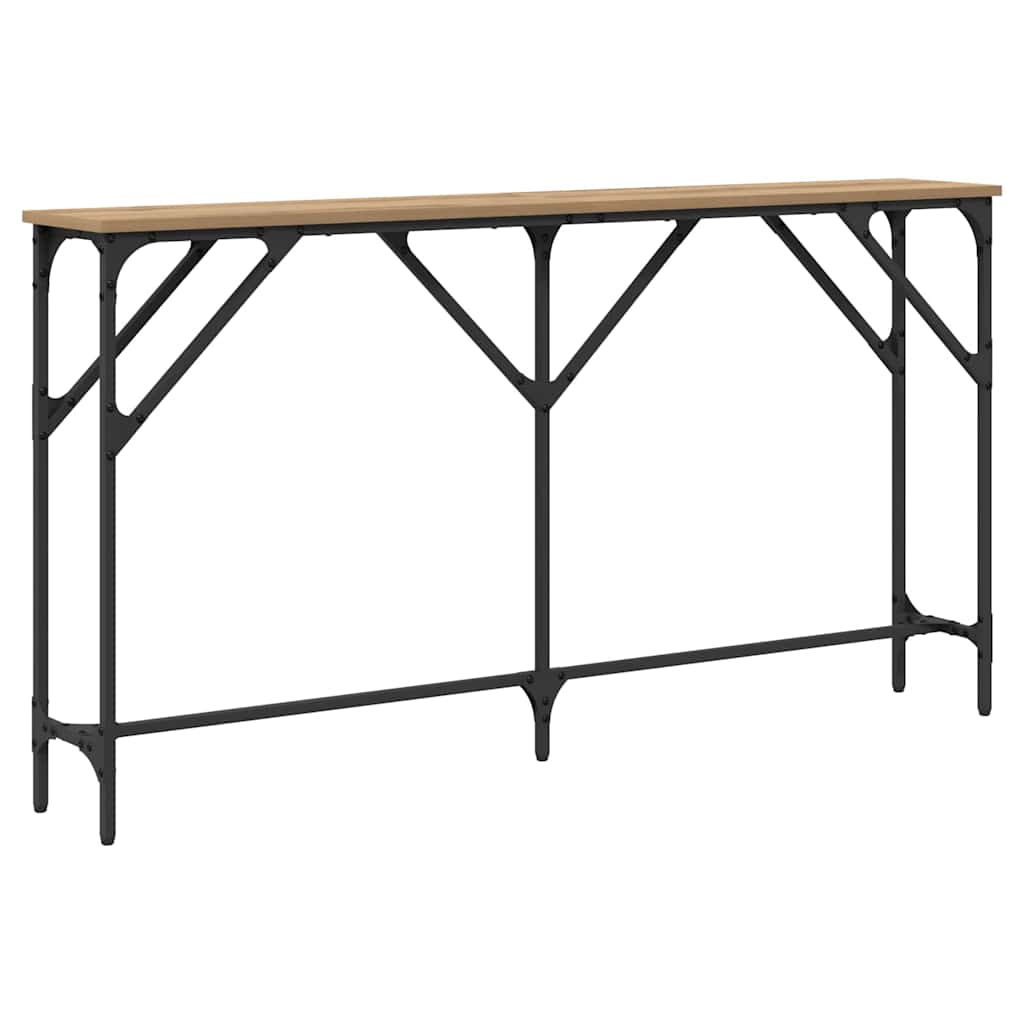 Τραπέζι κονσόλας artisan δρυς 140 x 23 x 75 cm - Pakobazaar