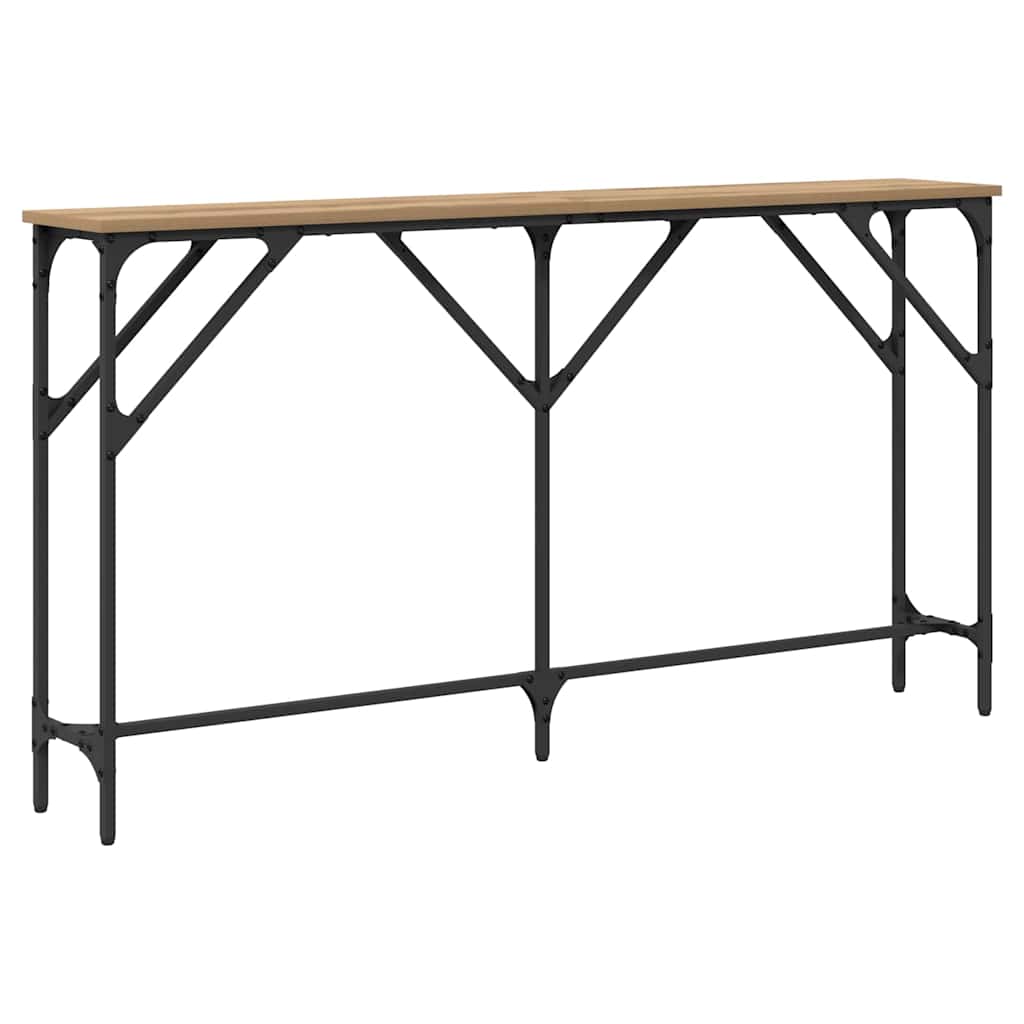 Τραπέζι κονσόλας artisan δρυς 140 x 23 x 75 cm - Pakobazaar