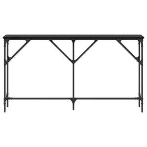 Τραπέζι κονσόλας Μαύρη δρυς 140 x 23 x 75 cm - Pakobazaar