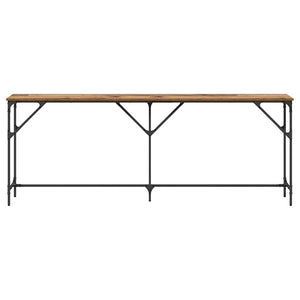 Τραπέζι κονσόλας Παλιό Ξύλο 200 x 29 x 75 cm - Pakobazaar