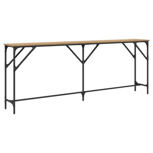 Τραπέζι κονσόλας artisan δρυς 200 x 29 x 75 cm - Pakobazaar