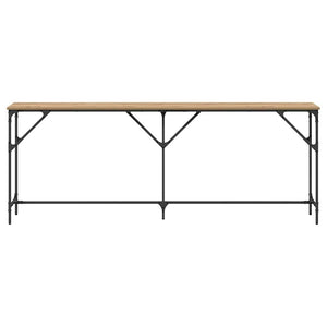 Τραπέζι κονσόλας artisan δρυς 200 x 29 x 75 cm - Pakobazaar