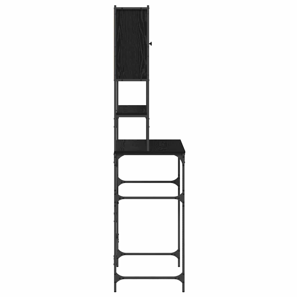 Ντουλάπα Πλυντηρίου Μαύρο 0ak 68 x 48,5 x 194 εκ