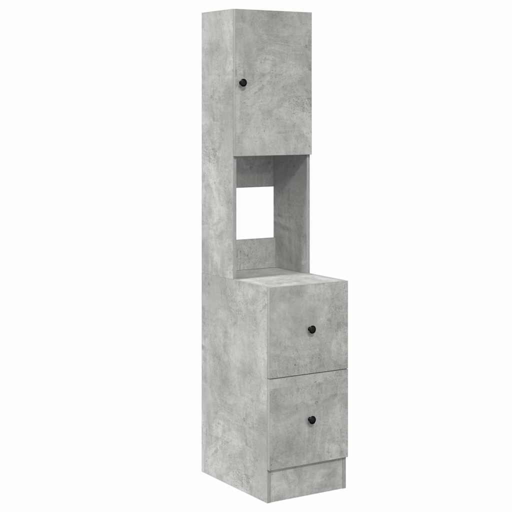 Ντουλάπα Κουζίνας Γκρι 35 x 50 x 180 εκ. Επεξεργασμένο ξύλο - Pakobazaar