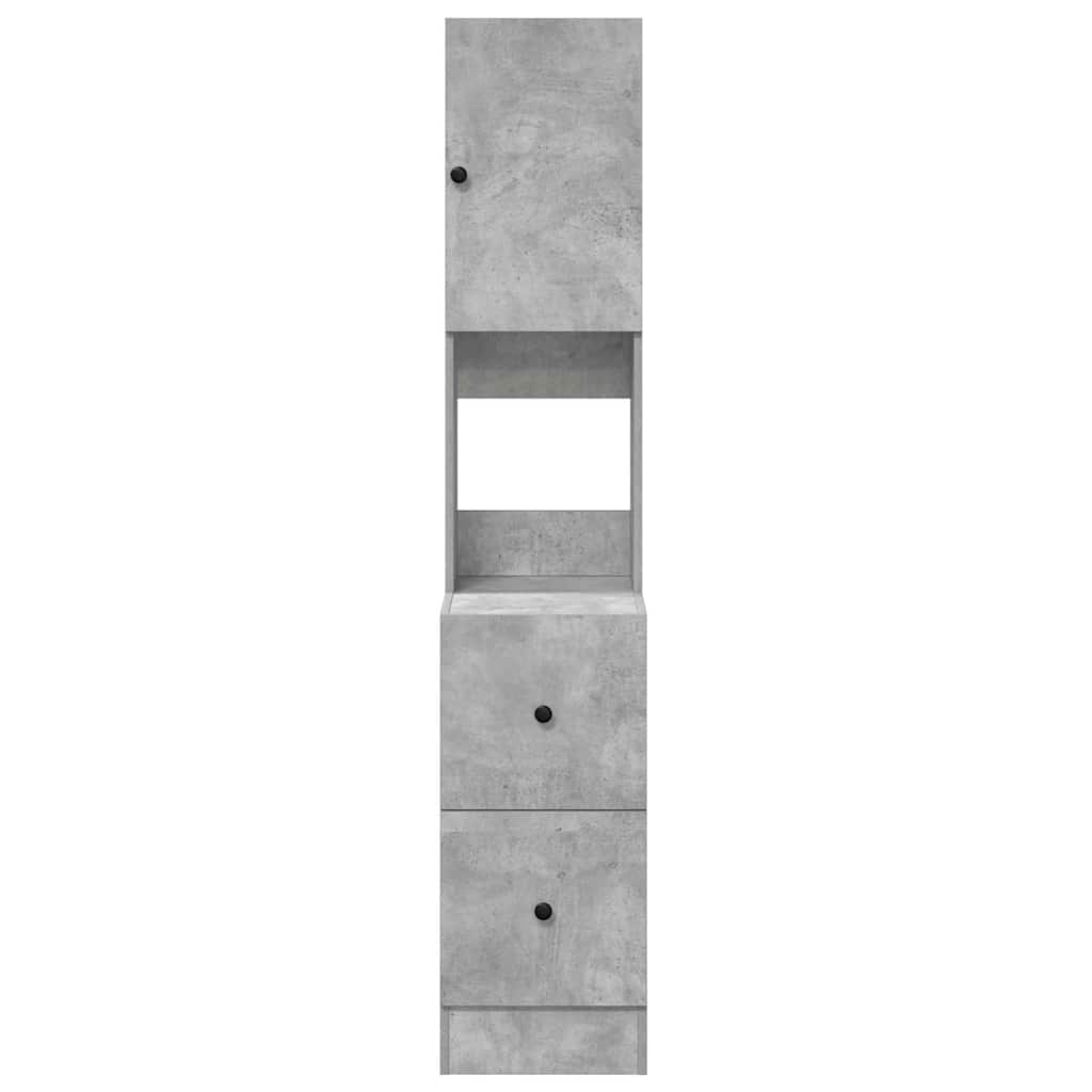 Ντουλάπα Κουζίνας Γκρι 35 x 50 x 180 εκ. Επεξεργασμένο ξύλο - Pakobazaar