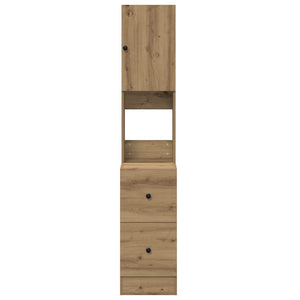 Πλαϊνός πάγκος κουζίνας με ράφι Artisan Oak 32 x 50 x 180 εκ. - Pakobazaar