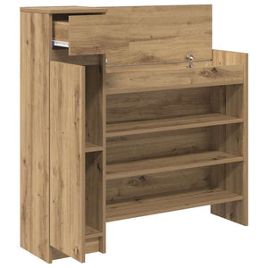 Ντουλάπα Παπουτσιών με συρτάρι Artisan Oak 100,5 x 28 x 100 εκ - Pakobazaar