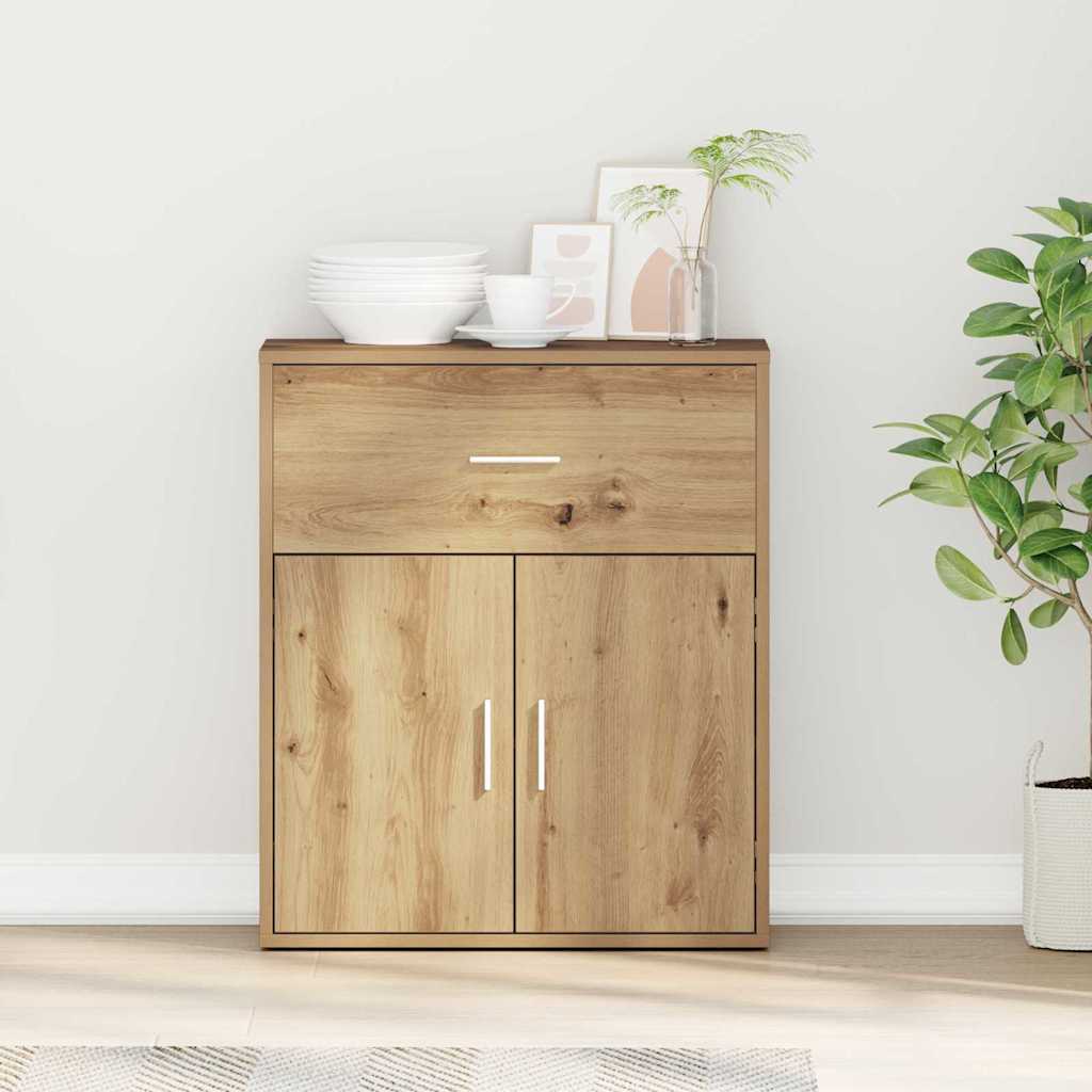 Πλαϊνό γραφείο Artisan Oak 60 x 31 x 70 εκ Επεξεργασμένο ξύλο