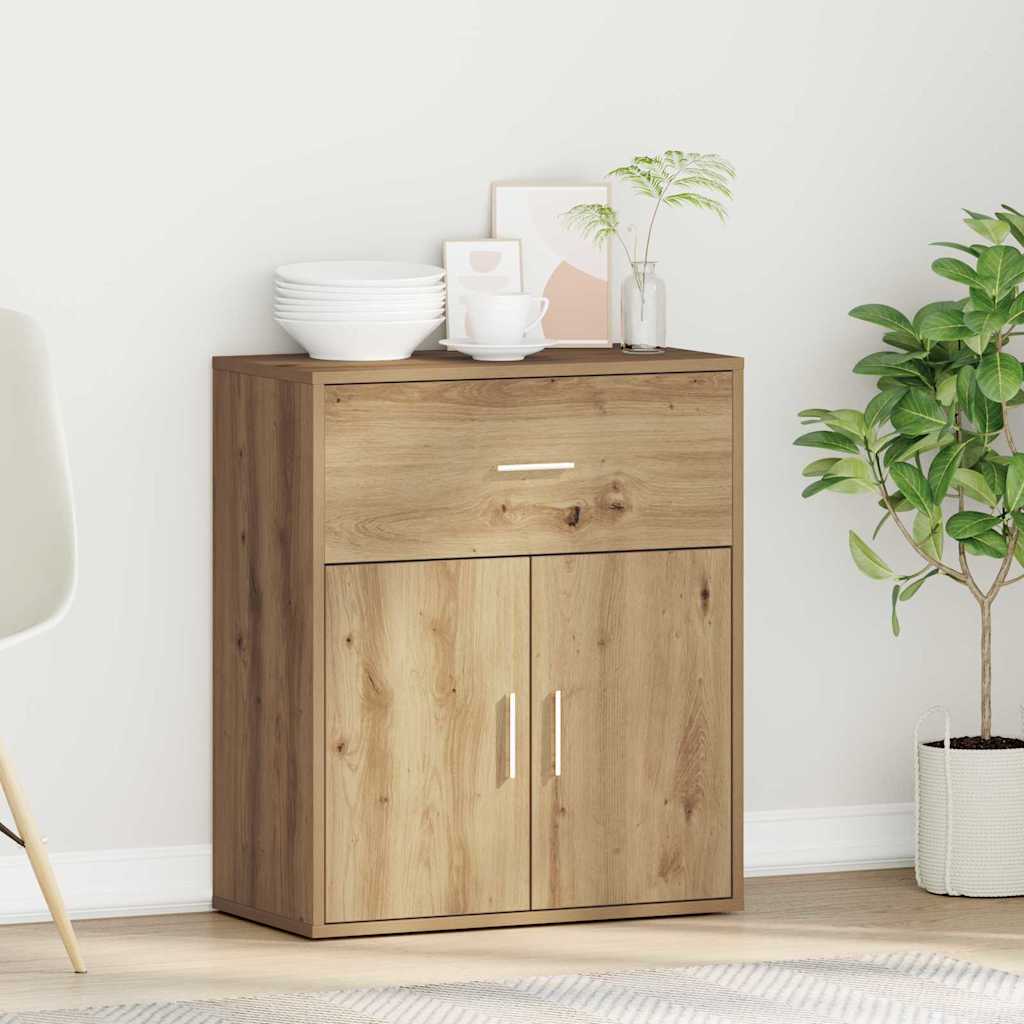 Πλαϊνό γραφείο Artisan Oak 60 x 31 x 70 εκ Επεξεργασμένο ξύλο