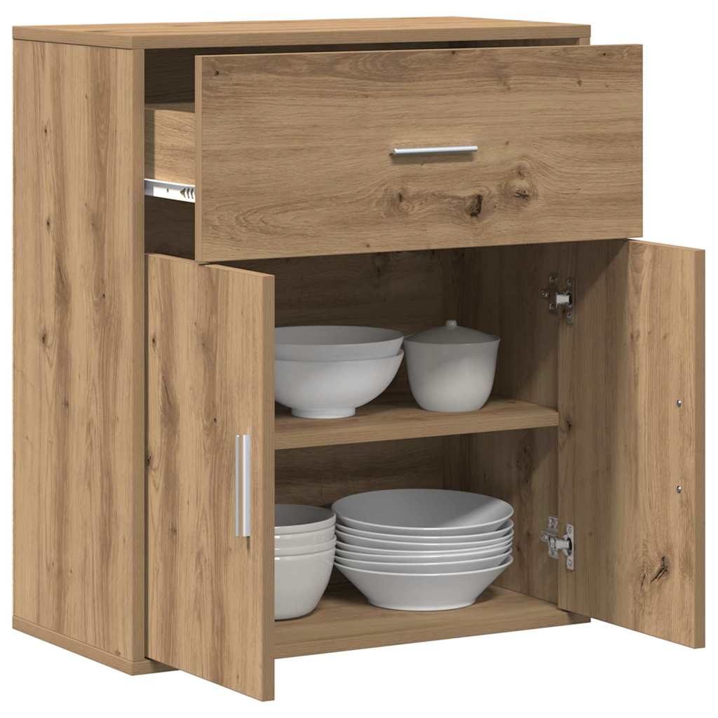 Πλαϊνό γραφείο Artisan Oak 60 x 31 x 70 εκ Επεξεργασμένο ξύλο