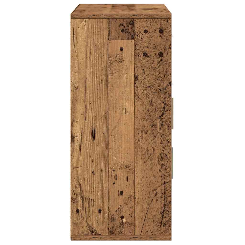 Πλαϊνό γραφείο Παλιό ξύλο 60 x 31 x 70 εκ Επεξεργασμένο ξύλο - Pakobazaar