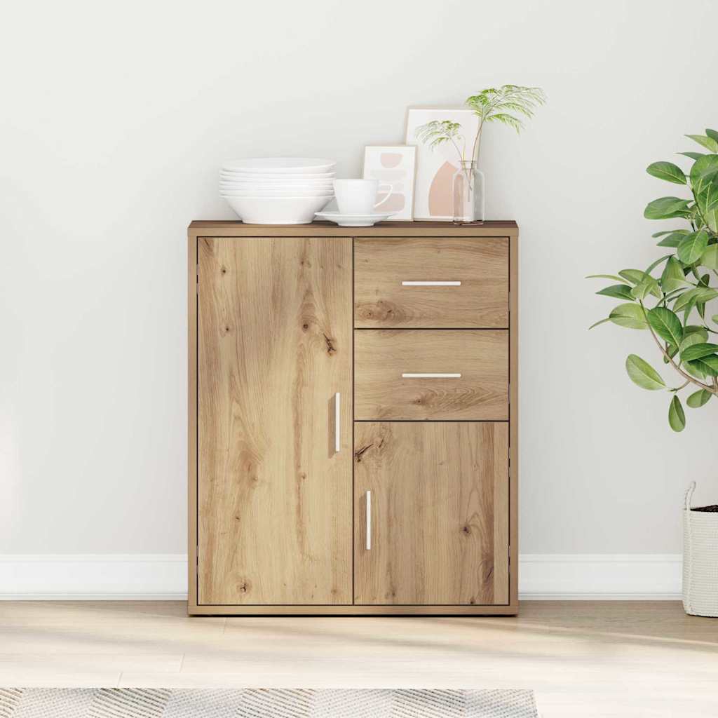 Πλαϊνό γραφείο Artisan Oak 60 x 31 x 70 εκ Επεξεργασμένο ξύλο - Pakobazaar