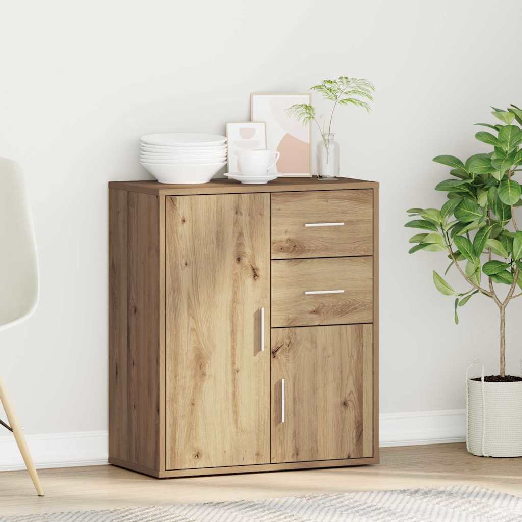 Πλαϊνό γραφείο Artisan Oak 60 x 31 x 70 εκ Επεξεργασμένο ξύλο - Pakobazaar