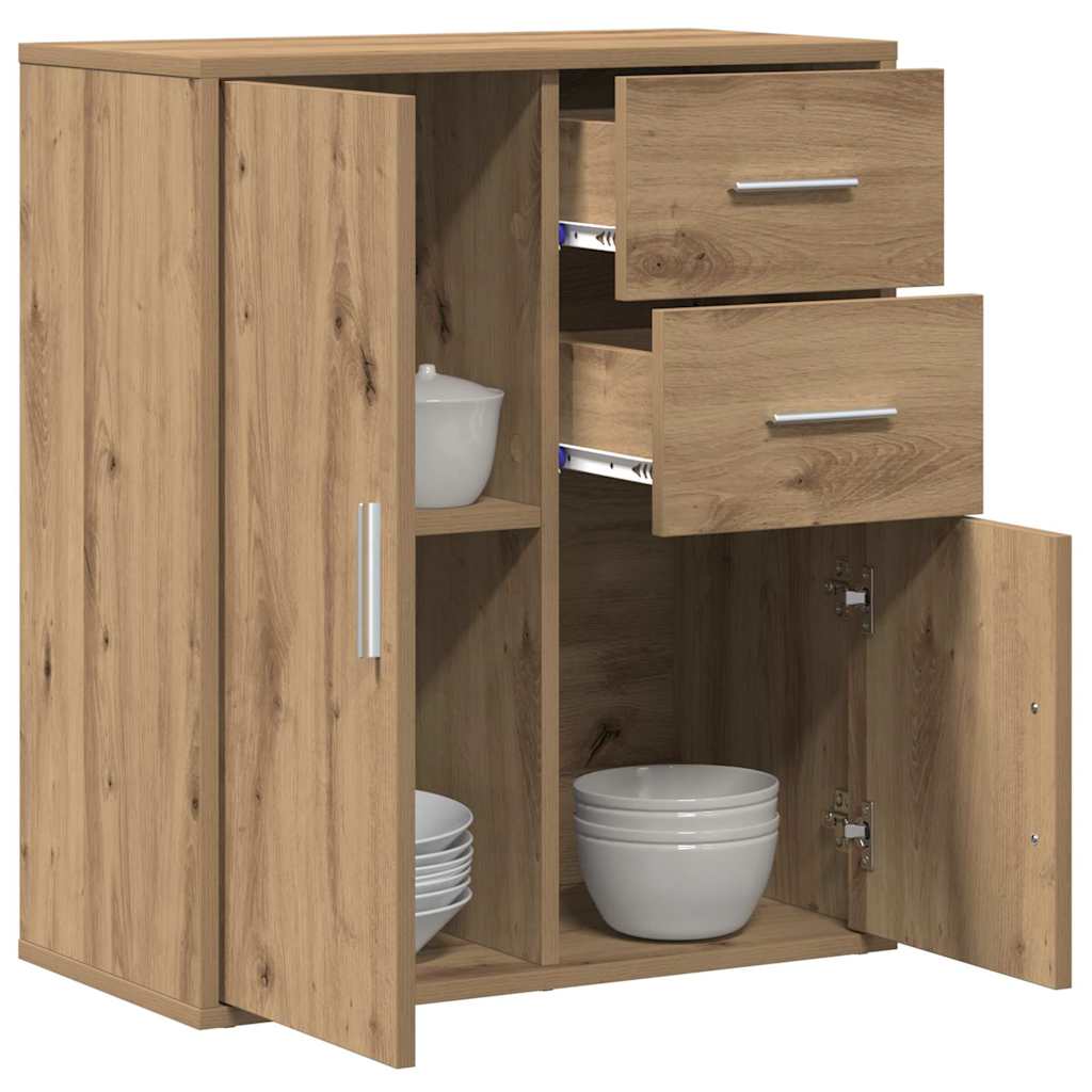 Πλαϊνό γραφείο Artisan Oak 60 x 31 x 70 εκ Επεξεργασμένο ξύλο - Pakobazaar