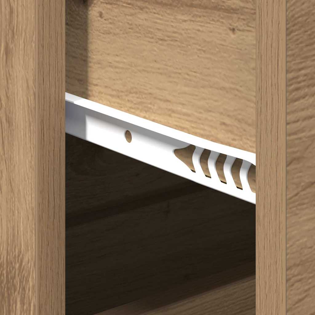 Πλαϊνό γραφείο Artisan Oak 60 x 39 x 80 εκ Επεξεργασμένο ξύλο - Pakobazaar