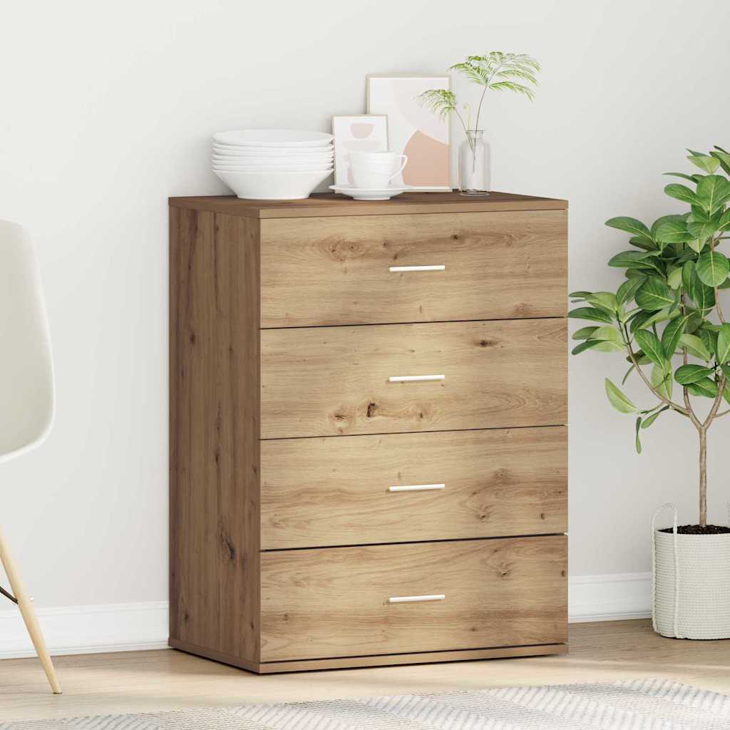 Πλαϊνό γραφείο Artisan Oak 60 x 39 x 80 εκ Επεξεργασμένο ξύλο - Pakobazaar