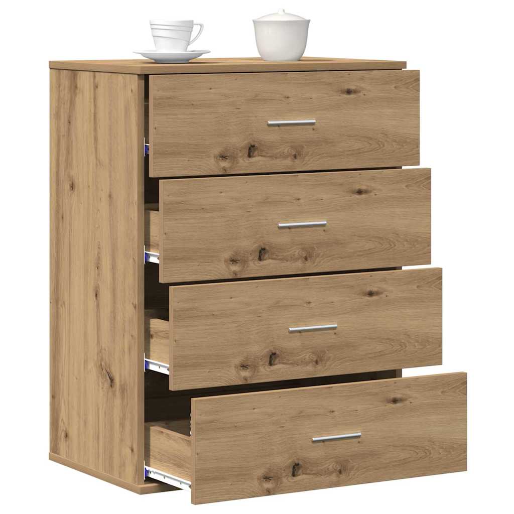 Πλαϊνό γραφείο Artisan Oak 60 x 39 x 80 εκ Επεξεργασμένο ξύλο - Pakobazaar