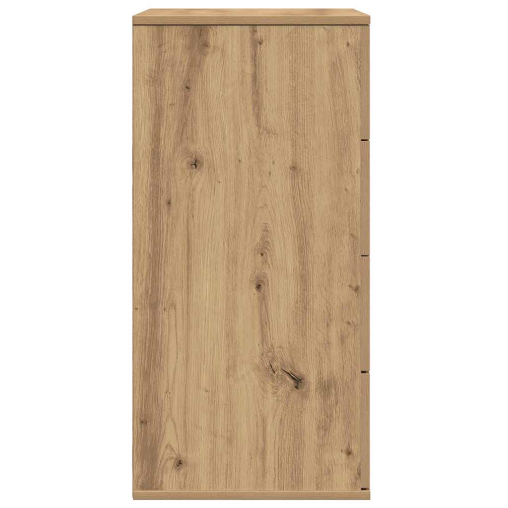 Πλαϊνό γραφείο Artisan Oak 60 x 39 x 80 εκ Επεξεργασμένο ξύλο - Pakobazaar