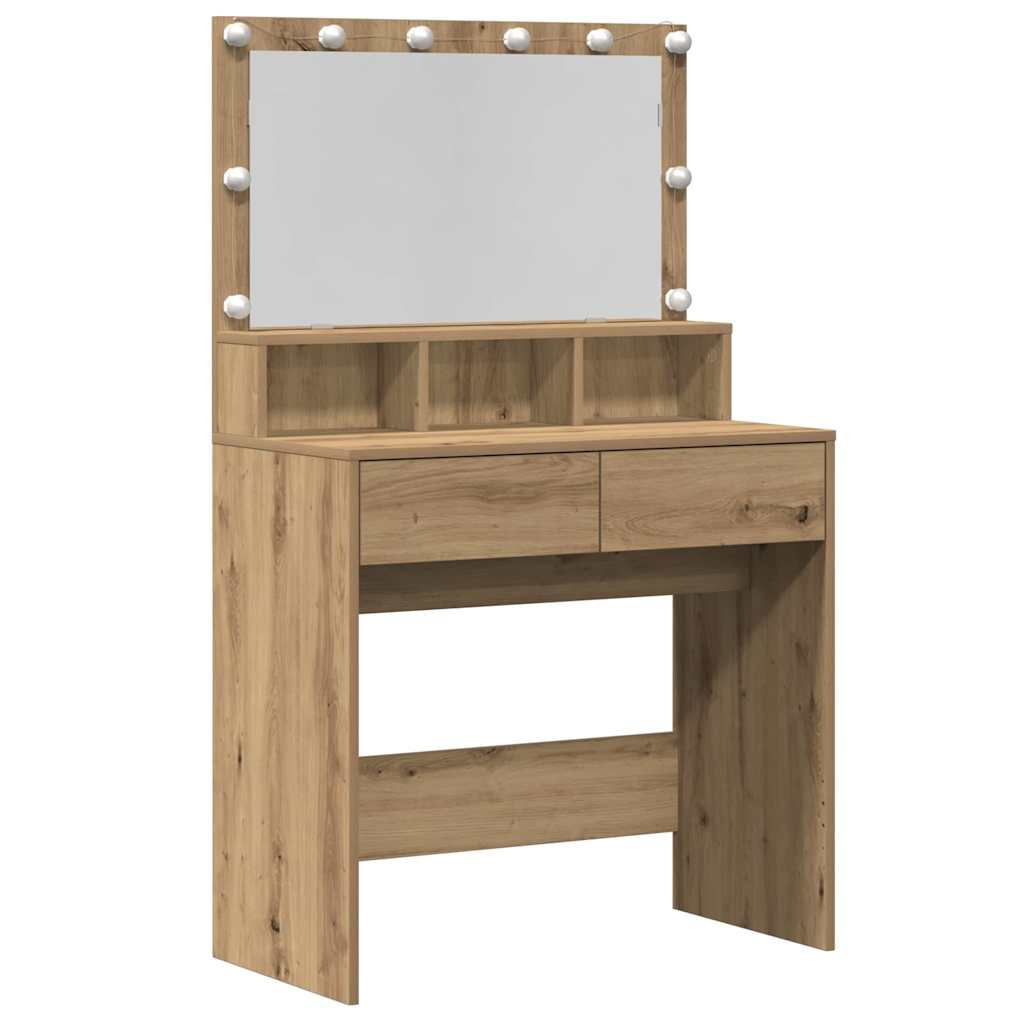 Τραπέζι περιποίησης με συρτάρι Artisan Oak 80 x 41 x 134,5 εκ. - Pakobazaar