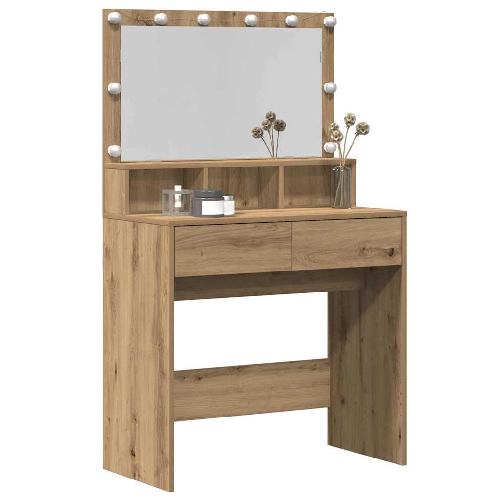 Τραπέζι περιποίησης με συρτάρι Artisan Oak 80 x 41 x 134,5 εκ. - Pakobazaar
