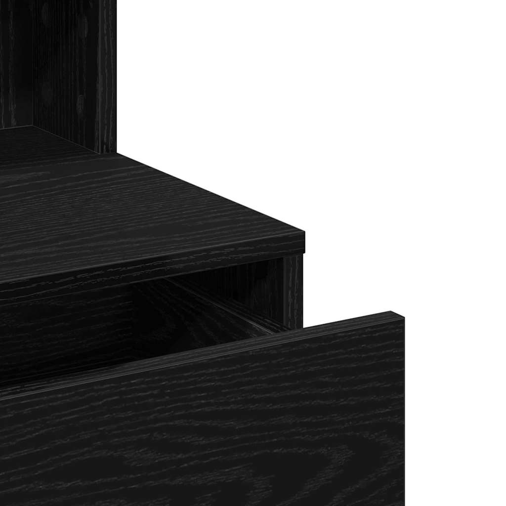 Τραπέζι περιποίησης με συρτάρι Μαύρη Οξυά 80 x 41 x 134,5 εκ. - Pakobazaar