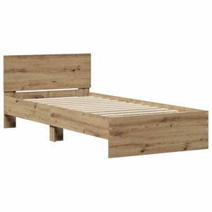 Σκελετός Κρεβατιού Artisan Oak 90 x 190 cm Επεξεργασμένο ξύλο - Pakobazaar
