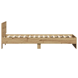 Σκελετός Κρεβατιού Artisan Oak 90 x 190 cm Επεξεργασμένο ξύλο - Pakobazaar