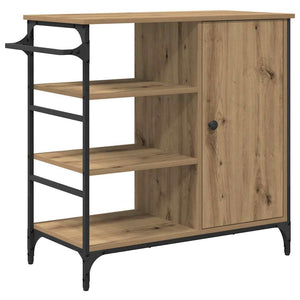 Καρότσι Κουζίνας Artisan Oak 87.5 x 39 x 84.5 εκ - Pakobazaar