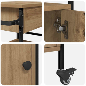 Καρότσι Κουζίνας Artisan Oak 56 x 43 x 89,5 εκ - Pakobazaar