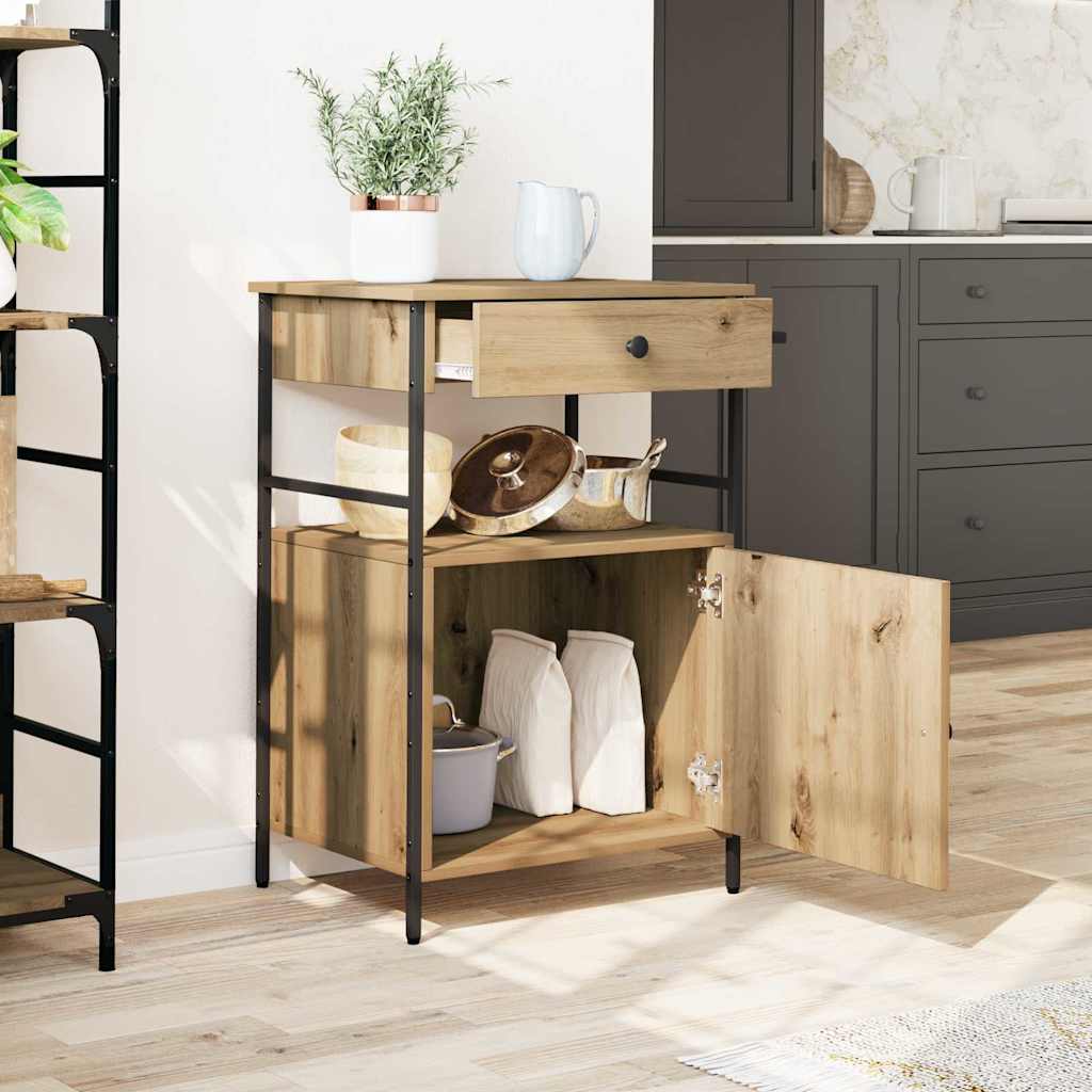 Καρότσι Κουζίνας Artisan Oak 56 x 43 x 89,5 εκ - Pakobazaar