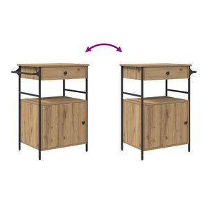 Καρότσι Κουζίνας Artisan Oak 56 x 43 x 89,5 εκ - Pakobazaar