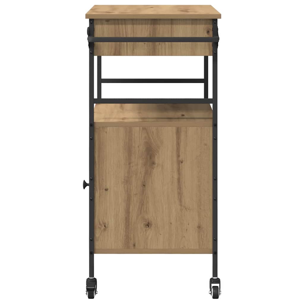 Καρότσι Κουζίνας Artisan Oak 56 x 43 x 89,5 εκ - Pakobazaar