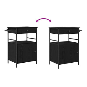 Καρότσι Κουζίνας Μαύρη Οξυά 56 x 43 x 89,5 εκ - Pakobazaar