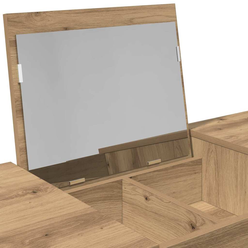 Καλλυντικού Τραπέζι με συρτάρι Artisan Oak 100 x 45 x 76 εκ. - Pakobazaar