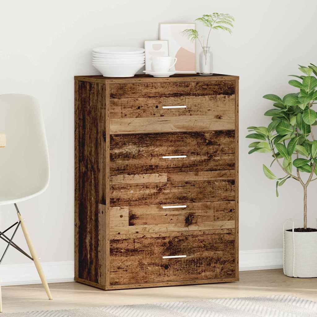 Πλαϊνό γραφείο Παλιό ξύλο 60 x 31 x 84 εκ. Επεξεργασμένο ξύλο