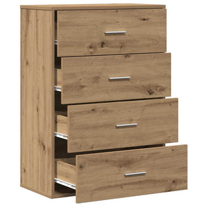Πλαϊνό γραφείο Artisan Oak 60 x 31 x 84 εκ. Επεξεργασμένο ξύλο - Pakobazaar