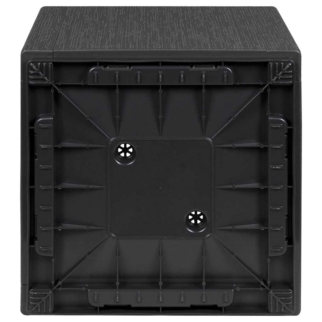 Κουτί Λουλουδιών Σκούρο Γκρι 36 x 36 x 35 εκ. Πλαστικό - Pakobazaar