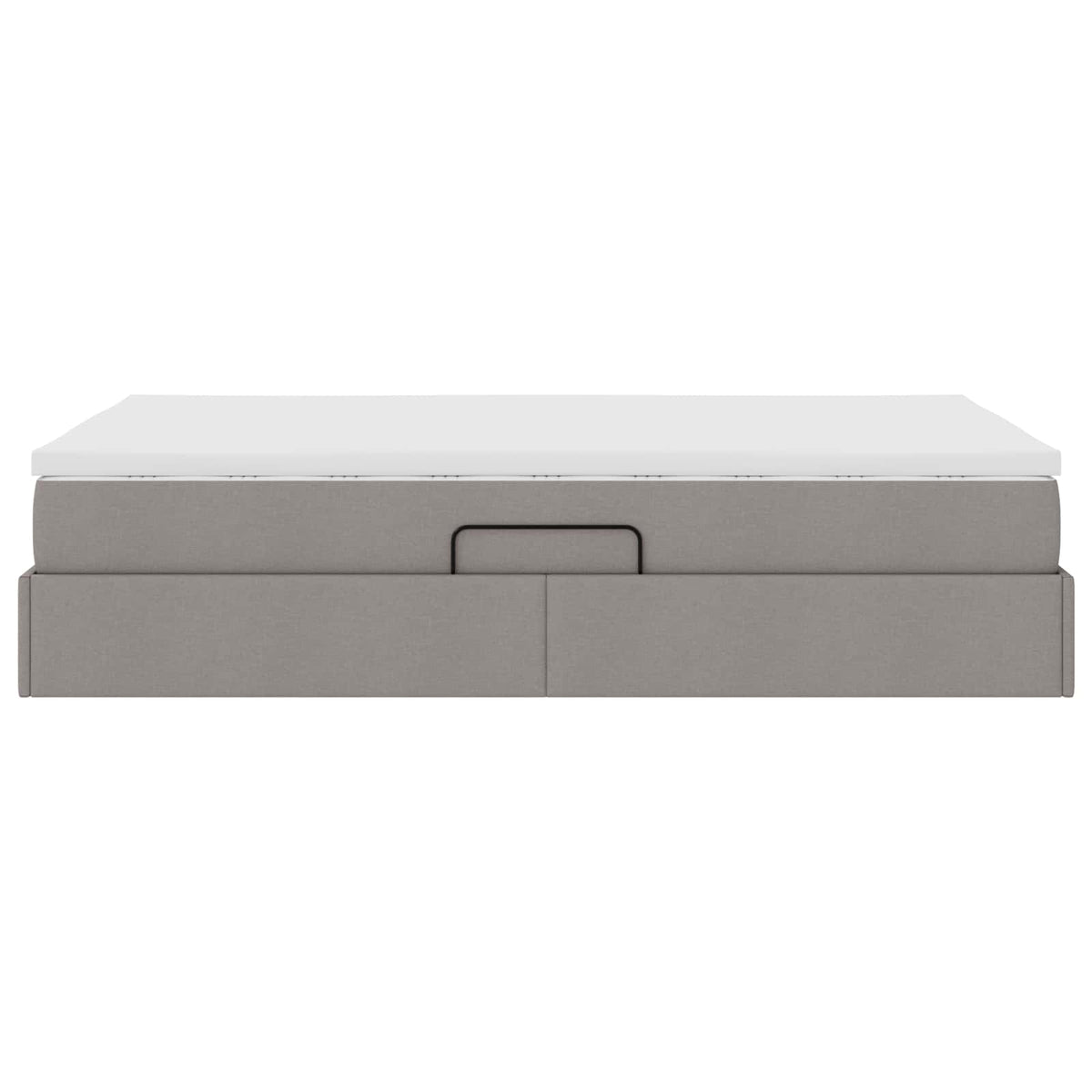 Κρεβάτι με αποθηκευτικό χώρο και στρώμα Taupe 120 x 190 cm - Pakobazaar