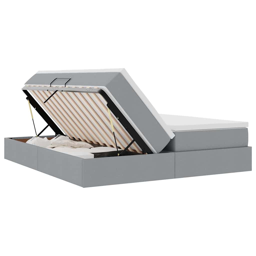 Κρεβάτι με αποθηκευτικό χώρο και στρώμα με στρώμα 180 x 200 cm - Pakobazaar