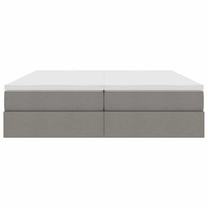 Κρεβάτι με αποθηκευτικό χώρο και στρώμα Taupe 180 x 200 cm