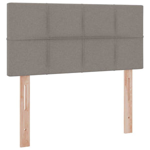 Κρεβάτι με αποθηκευτικό χώρο και στρώμα Taupe 100 x 200 cm