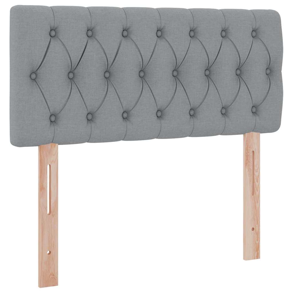 Κρεβάτι με αποθηκευτικό χώρο και στρώμα με στρώμα Ανοιχτό γκρι - Pakobazaar