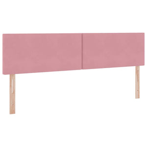 Κρεβάτι Αποθήκης με κεφαλάρι Ροζ 180 x 200 cm Βελούδο