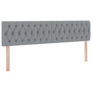 Κρεβάτι Αποθήκης Ανοιχτό γκρι 180 x 200 cm Τεχνητό Δέρμα - Pakobazaar