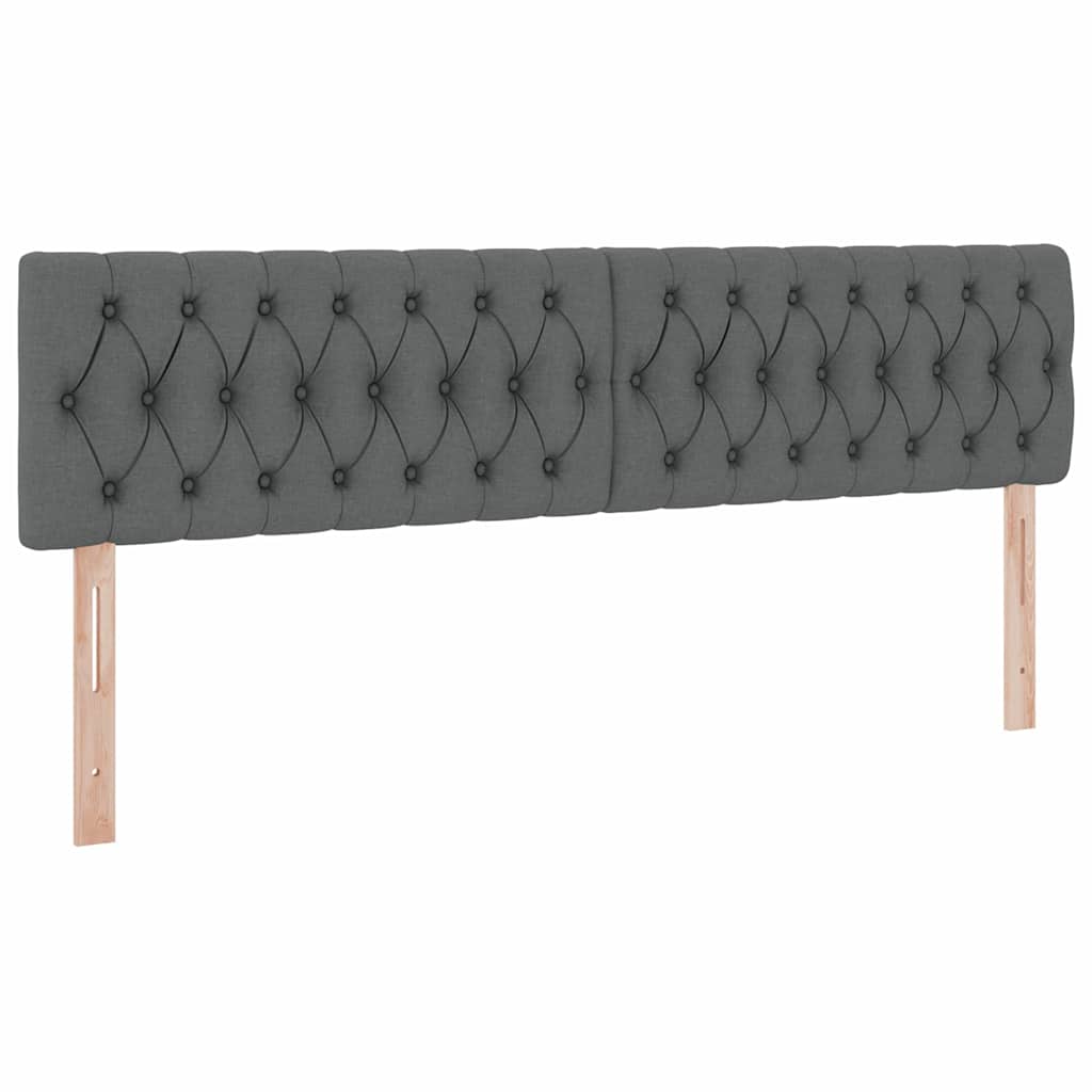 Κρεβάτι Αποθήκης Σκούρο Γκρι 180 x 200 cm Τεχνητό Δέρμα - Pakobazaar