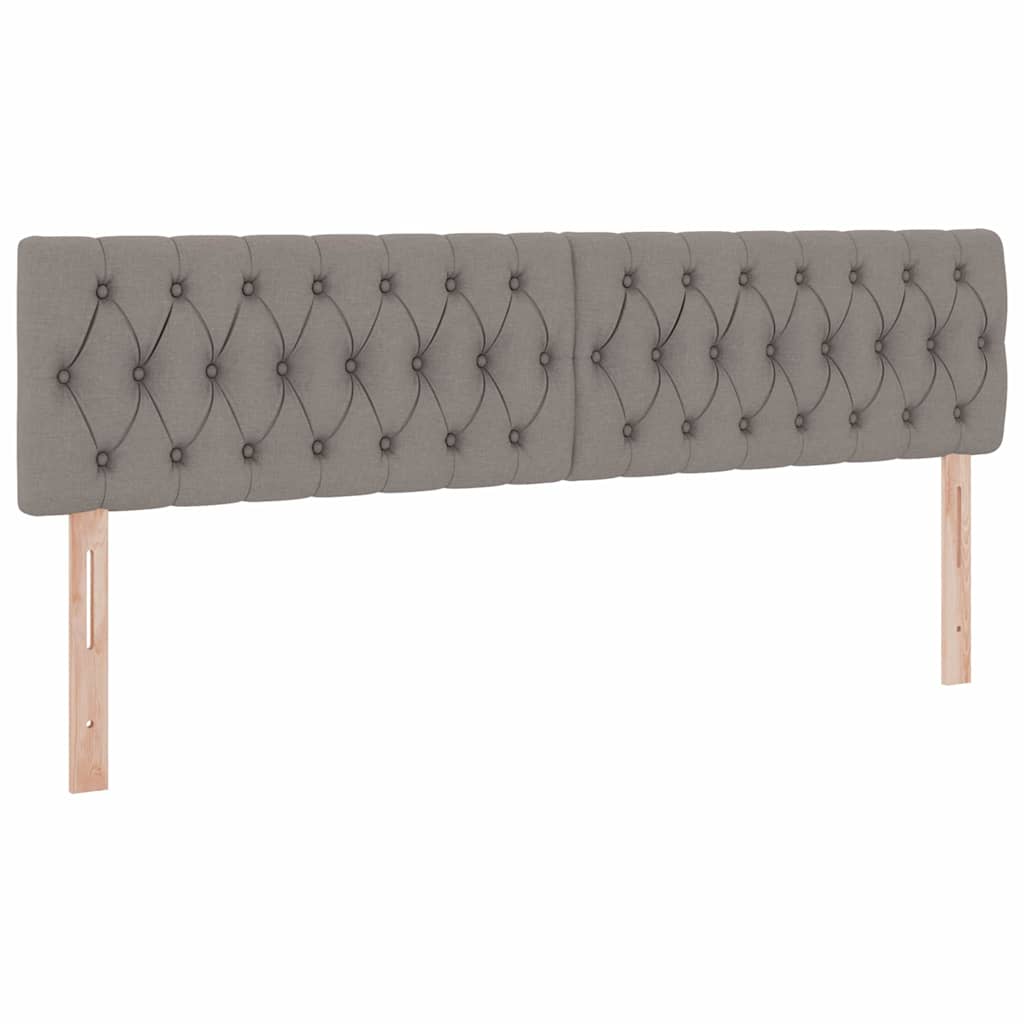 Κρεβάτι Αποθήκης με στρώμα Taupe 180 x 200 cm Τεχνητό Δέρμα