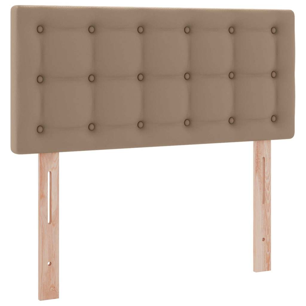 Κρεβάτι με αποθηκευτικό χώρο και LED Καπουτσίνο 90 x 200 cm - Pakobazaar