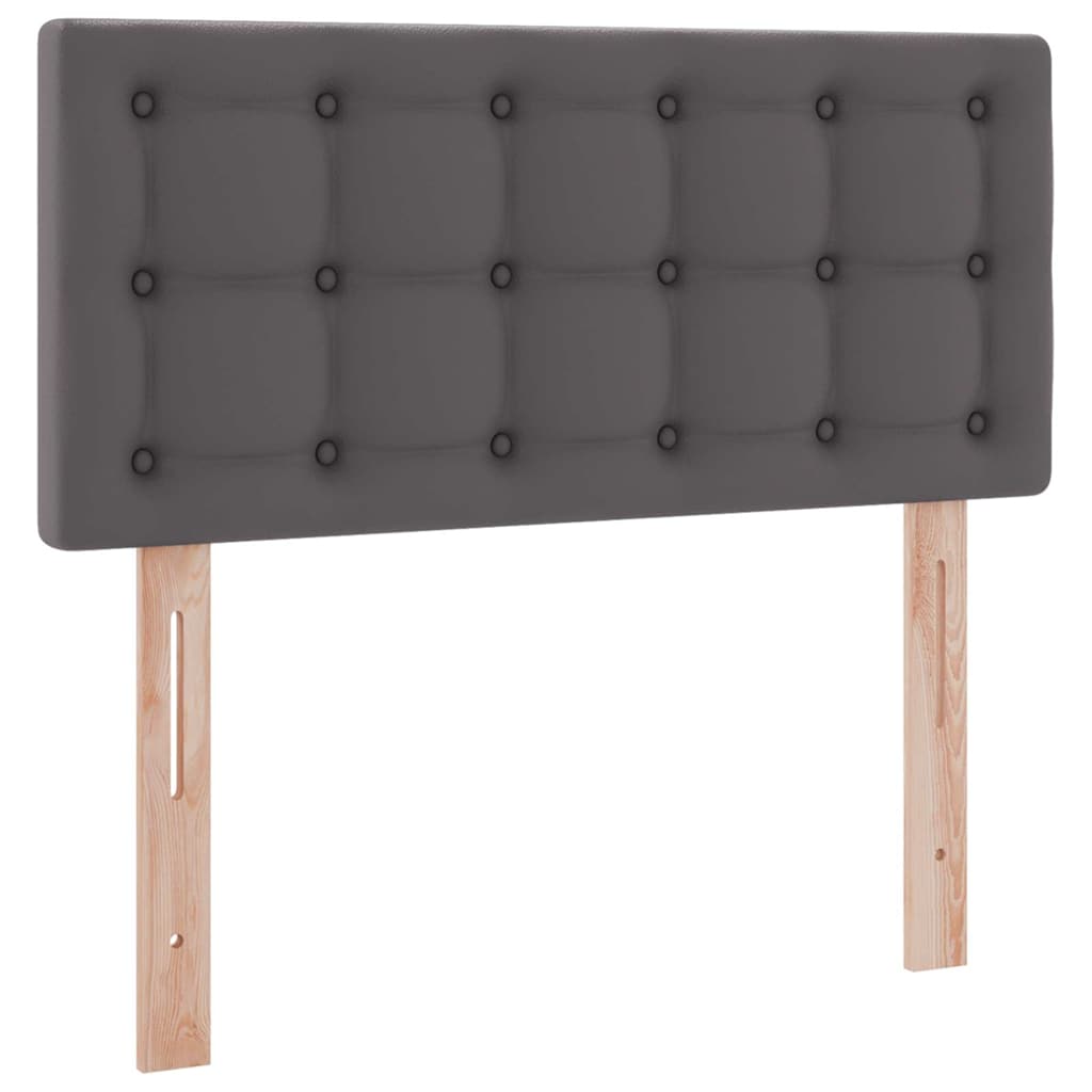 Κρεβάτι με αποθηκευτικό χώρο και LED με led Γκρι 100 x 200 cm - Pakobazaar